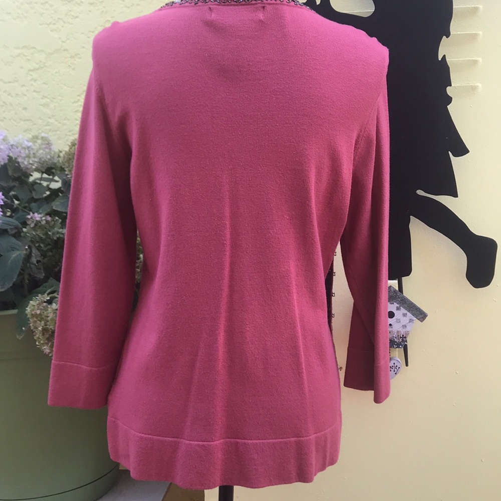 Nine West beaded Cardigan - Picture 6 of 8